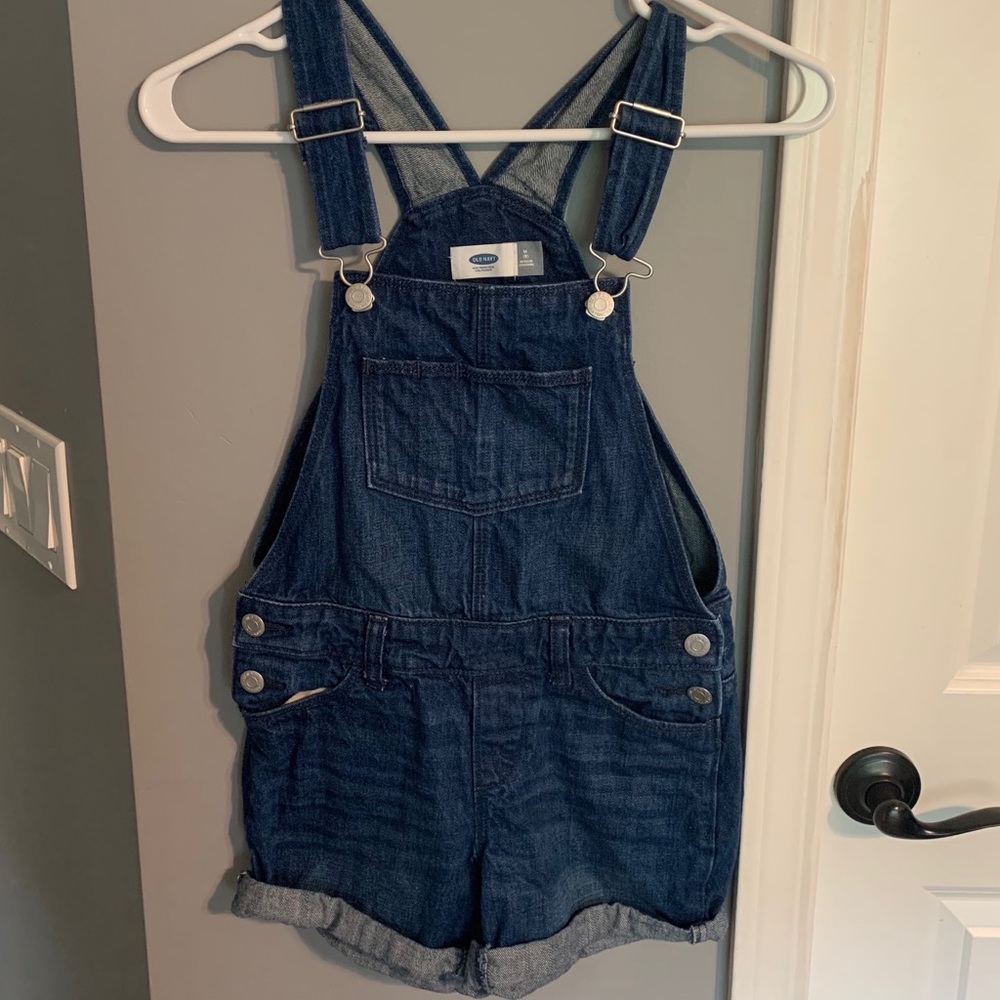 Old Navy kids denim overalls
